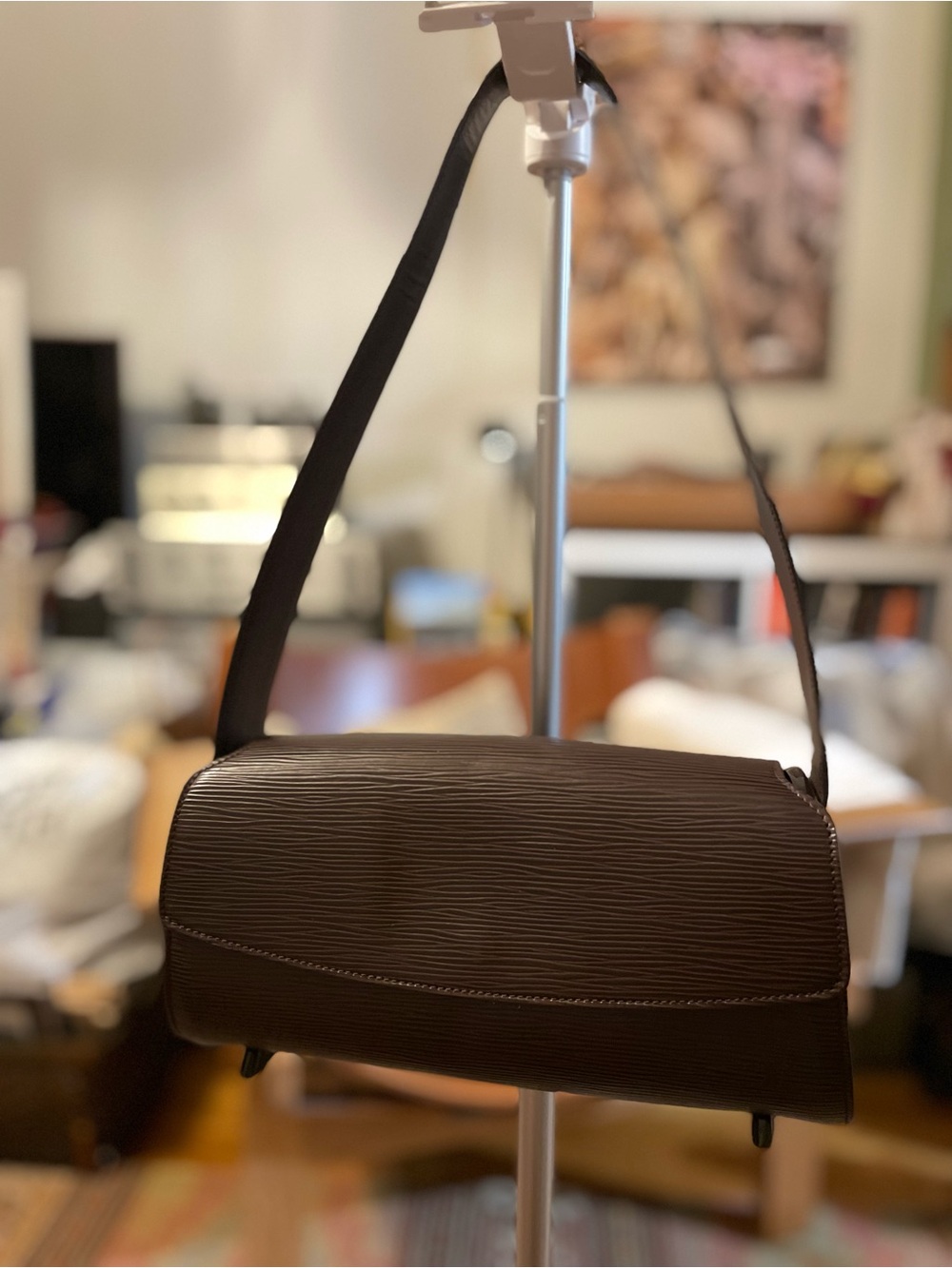 Louis Vuitton Dark Brown Epi Leather Bag